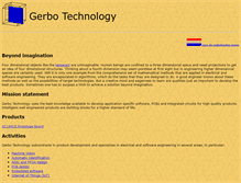 Tablet Screenshot of gerbo.nl